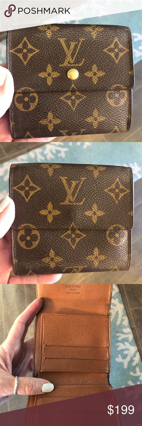 louis vuitton elise wallet ebay|Authentic Louis Vuitton Elise Wallet .